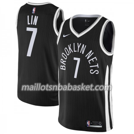 Maillot Homme Brooklyn Nets Jeremy Lin 7 Nike City Edition Swingman